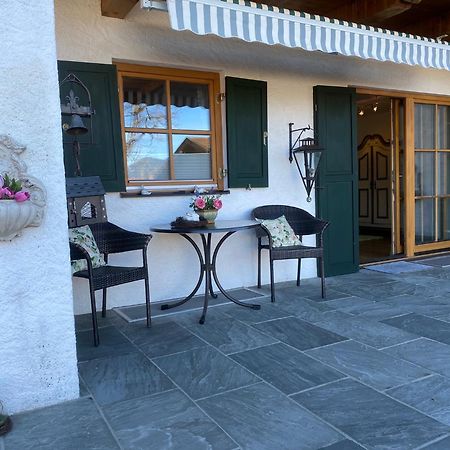 Ferienwohnung Mitteldorf Oberammergau Buitenkant foto