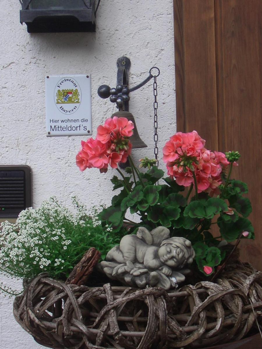 Ferienwohnung Mitteldorf Oberammergau Buitenkant foto
